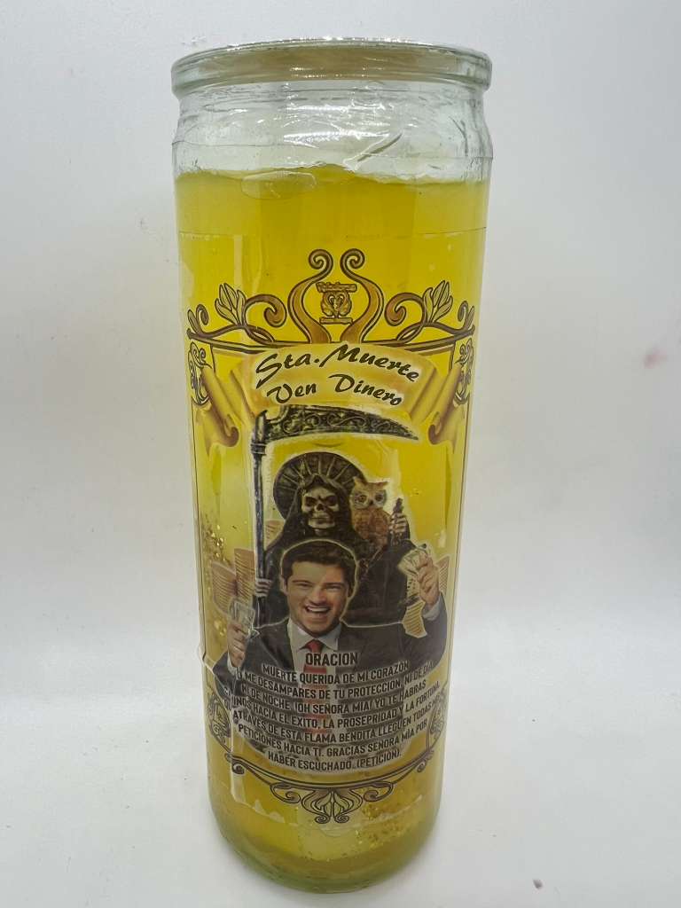 Botánica Valentín® Veladoras preparas o gel de la santa muerte