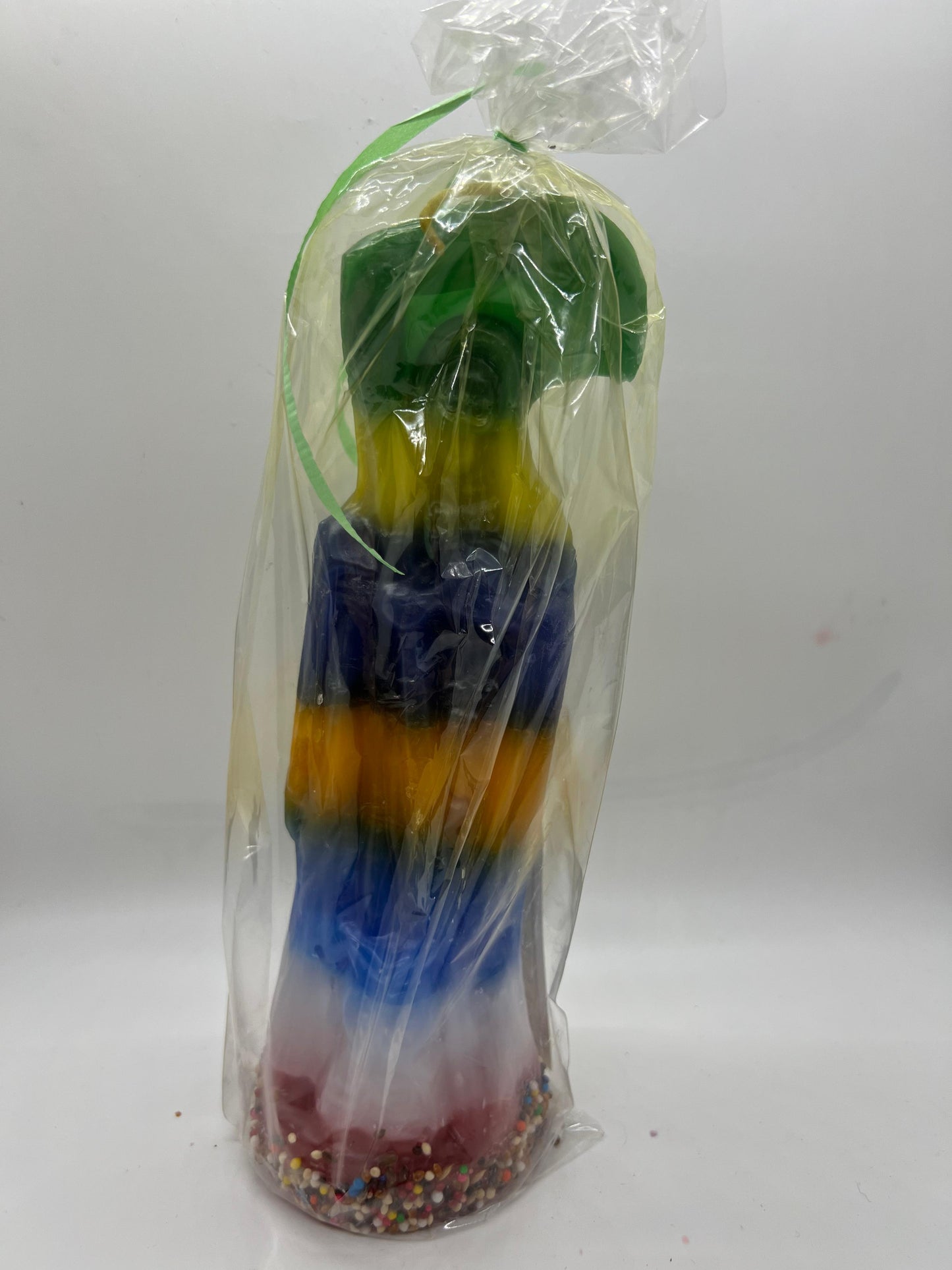 Veladora figura santa muerte