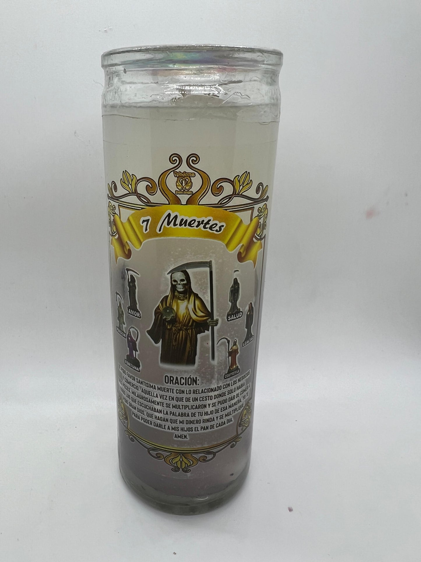 Botánica Valentín® Veladoras preparas o gel de la santa muerte