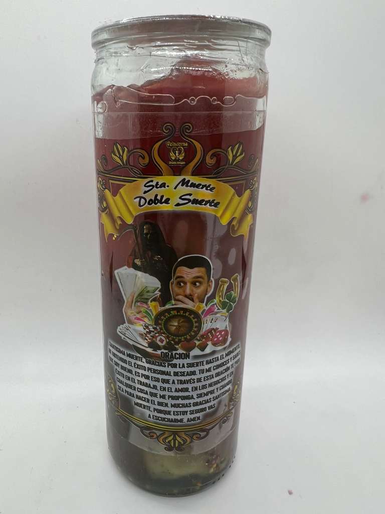 Botánica Valentín® Veladoras preparas o gel de la santa muerte