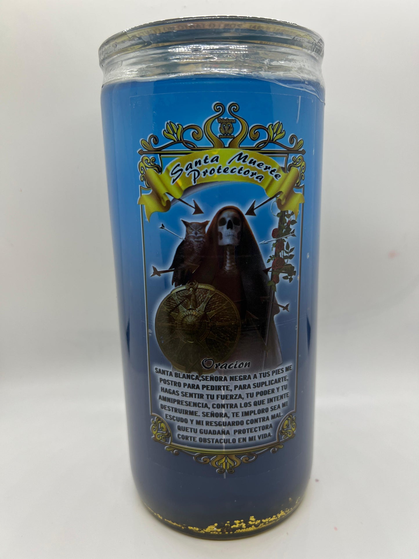 Botánica Valentín® Veladora jumbo santa muerte