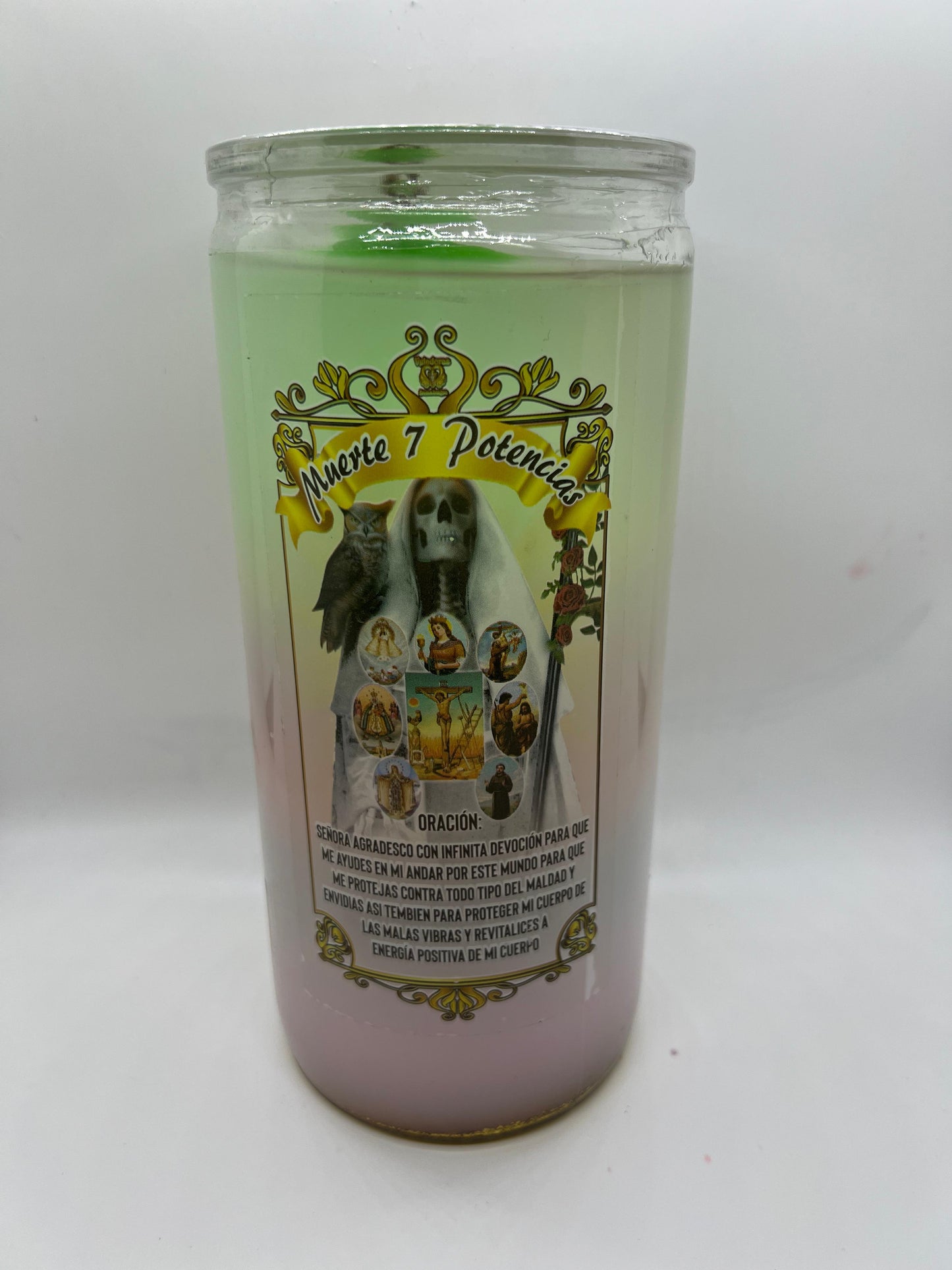 Botánica Valentín® Veladora jumbo santa muerte