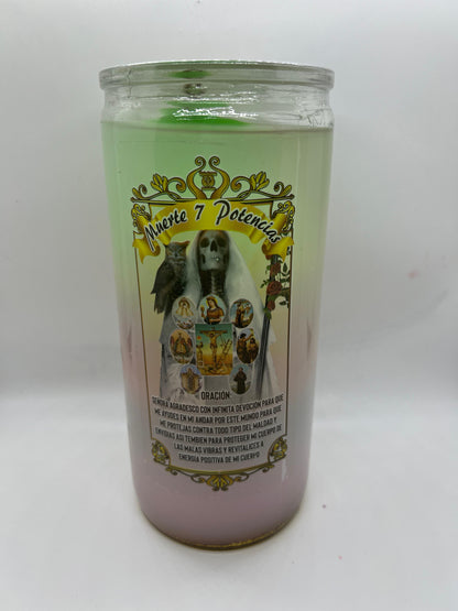 Botánica Valentín® Veladora jumbo santa muerte