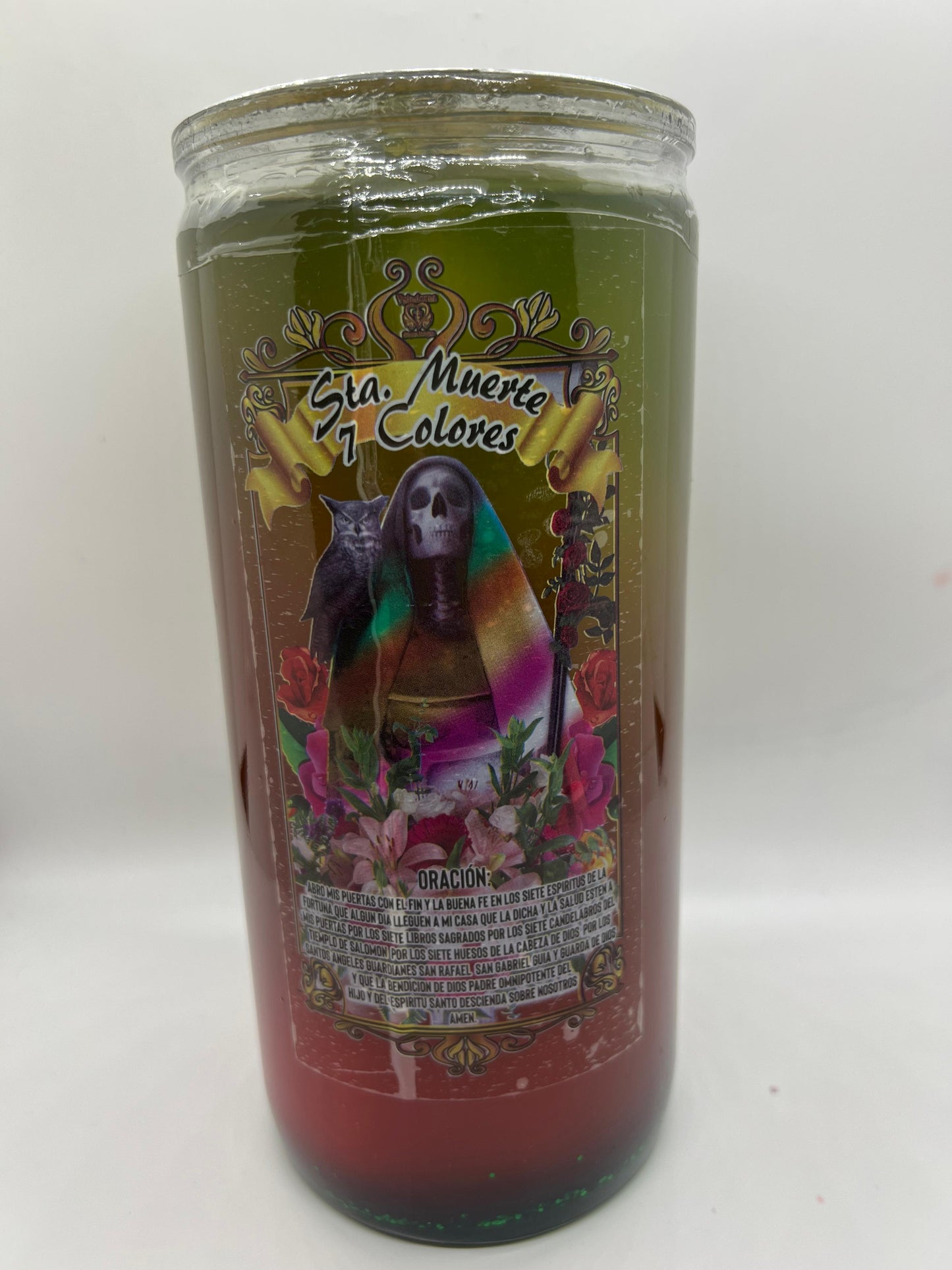 Botánica Valentín® Veladora jumbo santa muerte