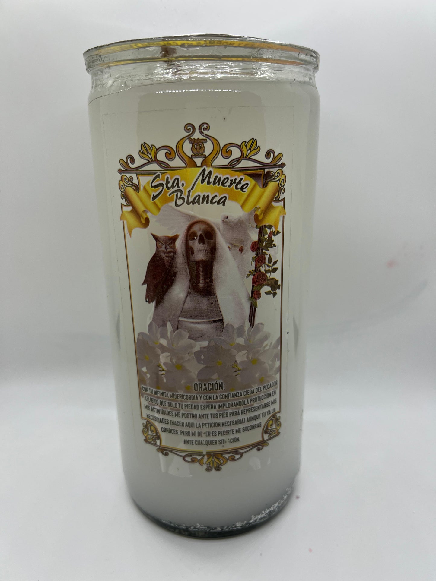 Botánica Valentín® Veladora jumbo santa muerte