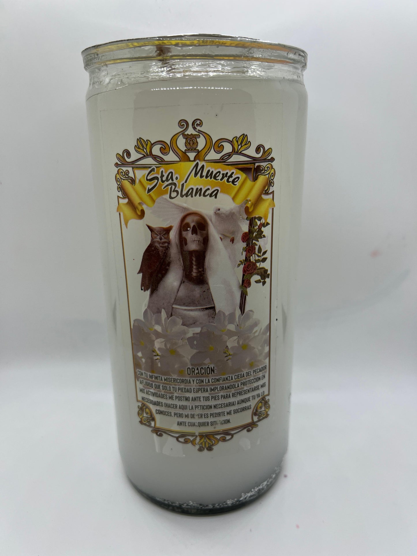 Botánica Valentín® Veladora jumbo santa muerte