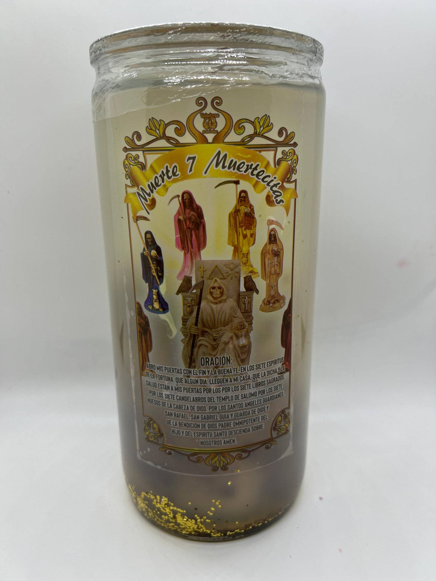 Botánica Valentín® Veladora jumbo santa muerte