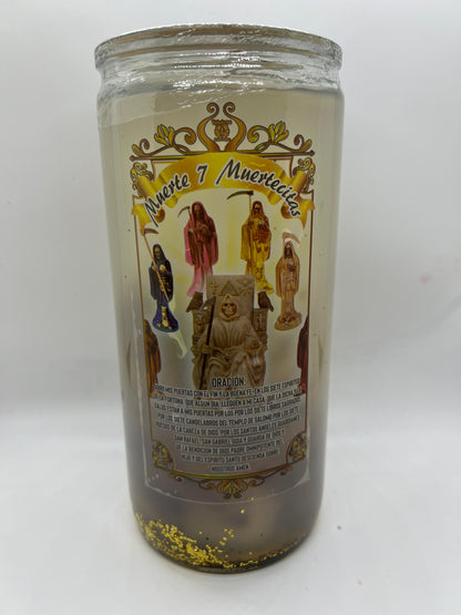 Botánica Valentín® Veladora jumbo santa muerte