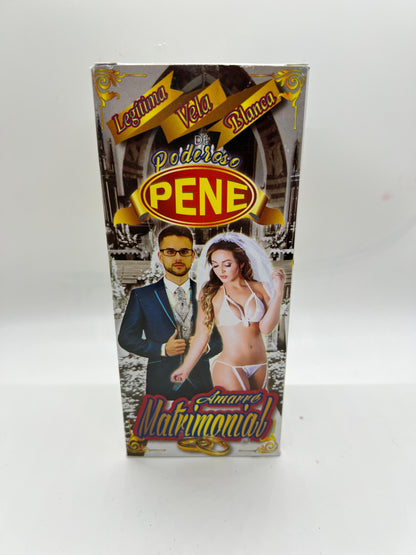 Botánica Valentín® Veladora genitales masculino y femenino