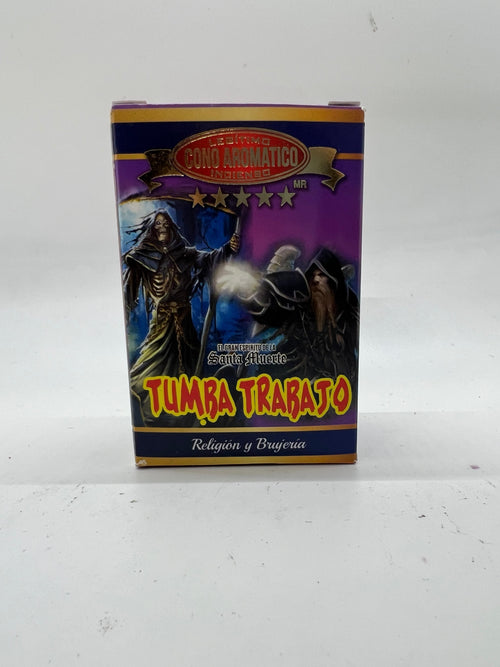 Incienso forma cono santa muerte